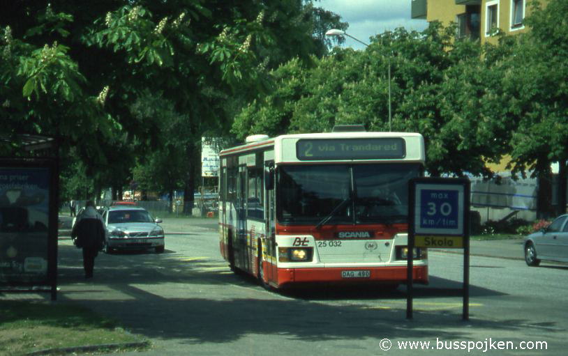 Borås lokaltrafik 25032-2, Sjöbo torg.