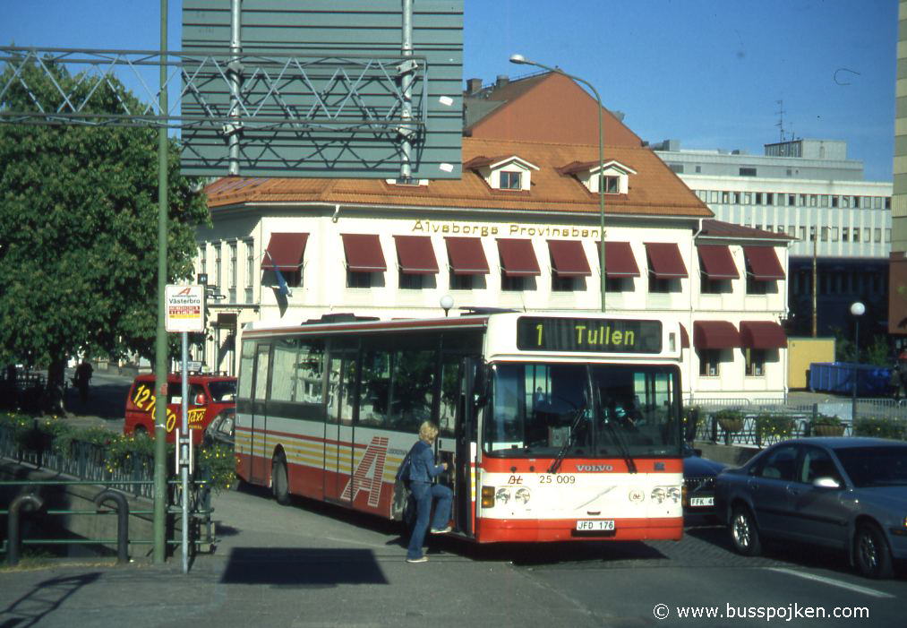 Borås lokaltrafik 25009-1, Västerbro.
