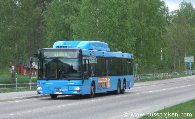 Borås lokaltrafik 25073-1, Hässleholmen.