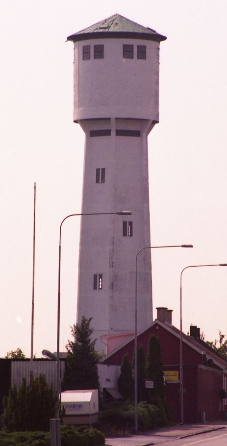 Eslöv old water tower, east of the station.