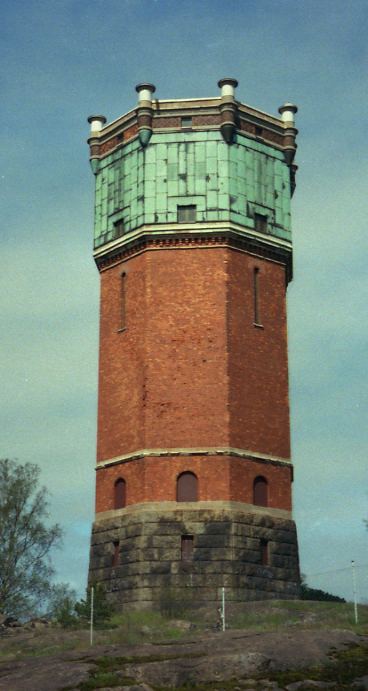 Old watertower in Oxelösund